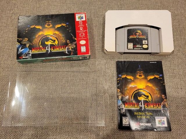 Mortal Kombat 4 (Nintendo 64/N64) Complete CIB Tested Authentic