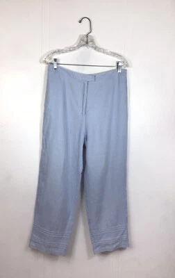 Jillian Jones Linen Pants Womens 10 - Image 1 of 4
