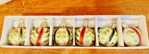 6er SET KURT ADLER CHRISTBAUMSCHMUCK TISCHKARTENHALTER - Bild 1 von 4