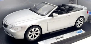 Welly 1/18 Scale Diecast TY3913 - BMW 645Ci - Silver - Picture 1 of 5