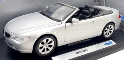 Welly 1/18 Scale Diecast TY3913 - BMW 645Ci - Silver - Image 1 of 4