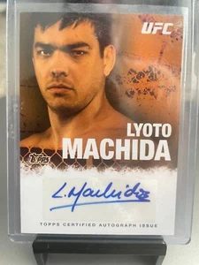 2010 Topps UFC Series 4 Fighter Auto Autograph Lyoto Machida #FA-LM - Picture 1 of 2