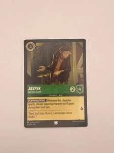 2023 DISNEY LORCANA THE FIRST CHAPTER JASPER 81/204 UNCOMMON NON-FOIL - Picture 1 of 2