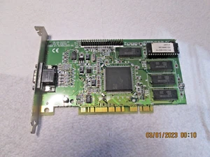 ATI 109-34000-00 3D Rage PCI MACH 64 GT 2MB VRAM VGA Video Graphics Card Fr Ship - Picture 1 of 2