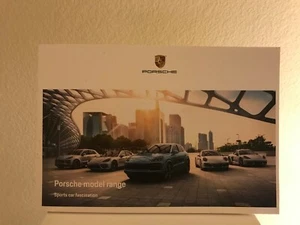Porsche Model Range Prospekt 2018 mit technischen Daten. 61 Seiten - Bild 1 von 1