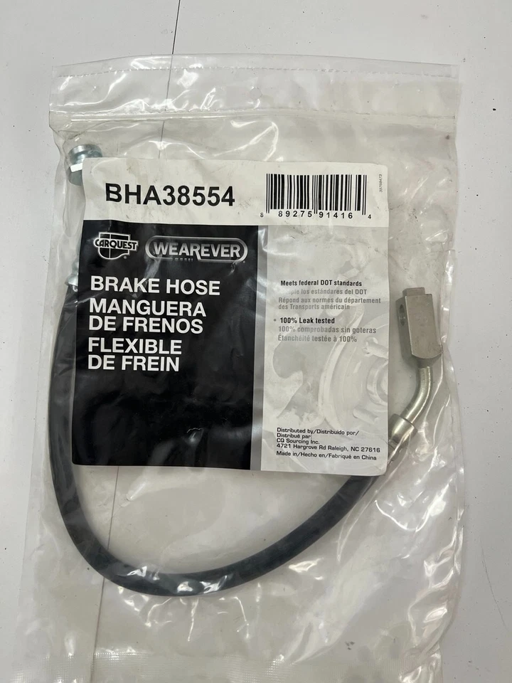 BHA38554 ~ Brake Hydraulic Hose fits select 86-97 Nissan D21/Pathfinder/Pickup Foto 1 de 3