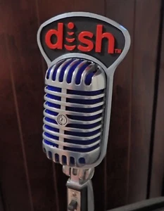 Individuelle Anruf Buchstaben Flagge für Shure 55 55SW 55S Serie II Vintage Elvis Mikrofon  - Bild 1 von 14