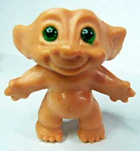 DE COLECCIÓN 1964 S.H.E. TOPPER LÁPIZ TROLL DAM ORIGINAL DINAMARCA 60 AÑOS 1 3/4"" DE ALTO - Imagen 1 de 9