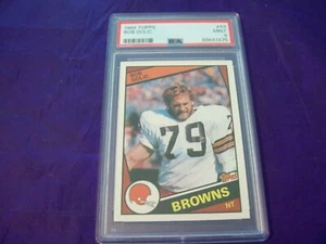 1984 TOPPS FOOTBALL #53 BOB GOLIC (ROOKIE) PSA 9 - Picture 1 of 2