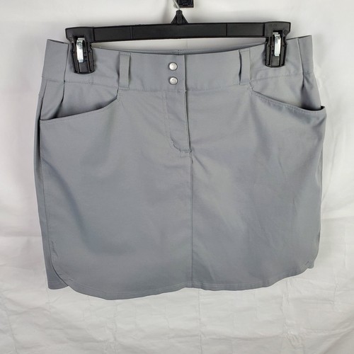 Adidas Gonna Donna 4 Grigio Golf Skort Foderata Sportiva Golfista Attiva CD3458