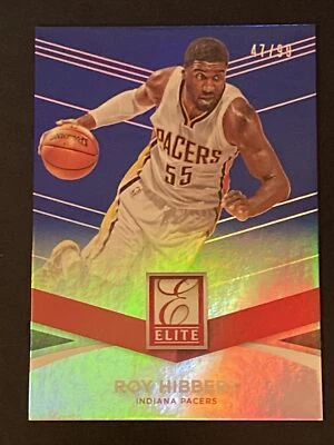 2014-15 Panini Donruss Basketball Elite Blue /99 #10 Roy Hibbert Indiana Pacers - Image 1 of 2