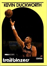 1989-90 Hoops Superstars Kevin Duckworth #82 Portland Trailblazers