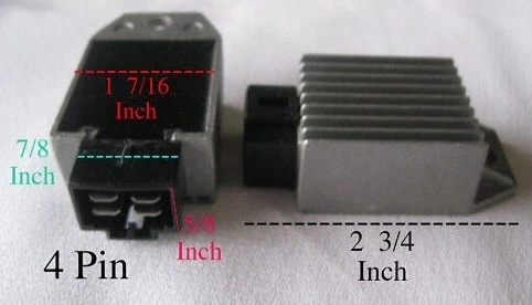 Regulador de voltaje rectificador para Alpha Sports Kolt LG Daisy 90 Cobra 50 ATV Quad Foto 1 de 1
