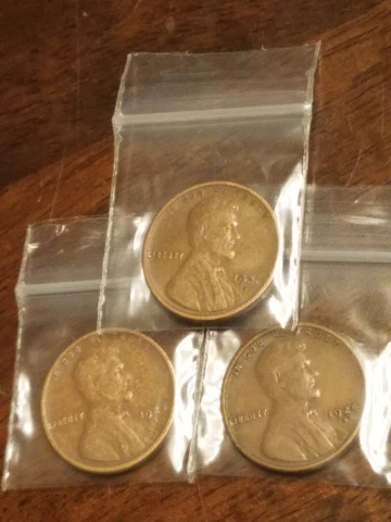 1921 S 1923 S 1924 S Lincoln Wheat Cent 3 Great Coins Cover