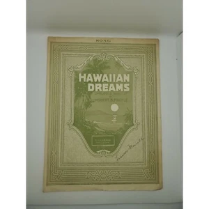 Hawiian Dreams (Melodie Waltz) von Herbert B. Marple Noten 1917 - Bild 1 von 4