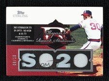 2006 Topps Sterling Sterling Moments Relics /10 Nolan Ryan #NR-K3 HOF