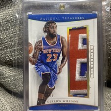 2015-16 Panini National Treasures Timelines Prime /25 Derrick Williams #12