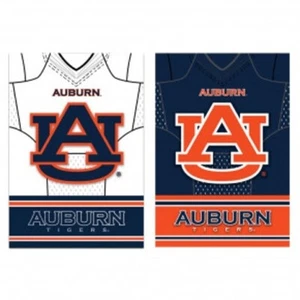 **OPEN FLAG** NCAA Team Auburn Tigers 14S928BLJ SUEDE FOIL Garden Flag 12.5”x18" - Picture 1 of 1