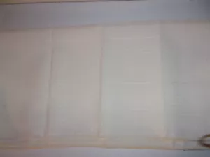 4 tovaglioli da pranzo in rayon poliestere quadrato panna avorio 20 1/2" - Foto 1 di 4