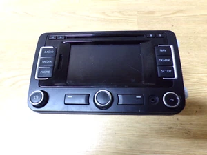 32103 L11J 2010-2012 MK2 SEAT LEON SAT NAV HEAD UNIT STEREO RNS 315 5P0035191E - Picture 1 of 6