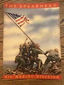 1945 The Spearhead Magazine 5th Marine Division No 2 Iwo Jima Edition vtg WWII - Picture 1 of 6