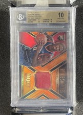 BGS 10 Joel Embiid Rookie Swatches Orange /60 - 2014/15 Select