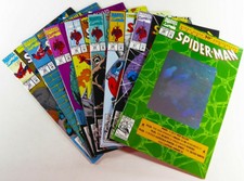 Marvel SPIDER-MAN (1992-93) #26 27 28 29 30 31 32 34 FN to VF LOT Ships FREE!