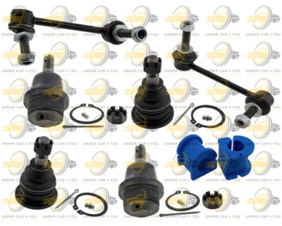 Bujes de enlace de barra estabilizadora delantera para 03-09 Toyota 4Runner SR5 rótula inferior superior Foto 1 de 4