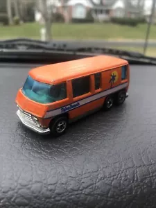 Vintage Hot Wheels 1976 Palm Beach Orange GMC Wohnmobil Schwarzwand Schön. - Bild 1 von 8