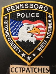 PENNSBORO, WEST VIRGINIA POLICE SHOULDER PATCH WV - Bild 1 von 2