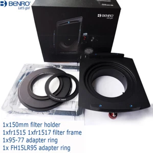 Benro 150mm FH150ME2 Filter Holder Kit FOR SONY FE 12-24 F/2.8 GM Camera Lens - Picture 1 of 7