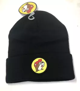 Buc-ee's - Gorro negro tejido - Nuevo - Invierno - Logo del castor - Imagen 1 de 2