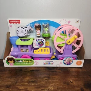 Fisher Price Little People Animal Sounds Zoo Train Toys R Us Only Edition - Imagen 1 de 20