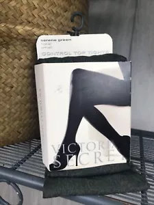 Vintage Body von Victorias Secret Strumpfhose ruhig grün Blumen Kontrolle Oberteil Small - Bild 1 von 6