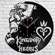 Vinyl Clock Kingdom Hearts Anime Vinyl Wall Clock Vinyl Record Wall Clock 1992