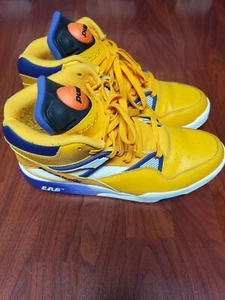Reebok The Pump Omni Zone ERS Retro Classic The Lakers Gold/Violet/White Size 11 - Picture 1 of 6