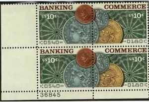 Scott 1577-1578 10¢ Banking and Commerce MNH Free shipping in USA! - Picture 1 of 1