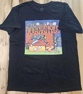 Snoop Dogg Doggystyle Album Cover T Shirt Size Large Black 100% Cotton - Picture 1 of 6