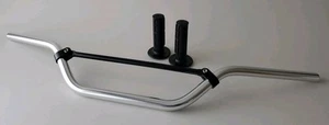 MANILLAR CZ MX BEND 7/8" CON EMPUÑADURAS GOFRERAS BARRAS DE MOTOCROSS VINTAGE ALUMINIO AHRMA - Imagen 1 de 6