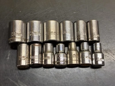 Metric 1/4 Drive Socket Set - Image 1 of 3