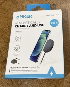 Anker - PowerWave Select + Almohadilla de carga magnética MagSafe - ¡NUEVA!! - Imagen 1 de 6