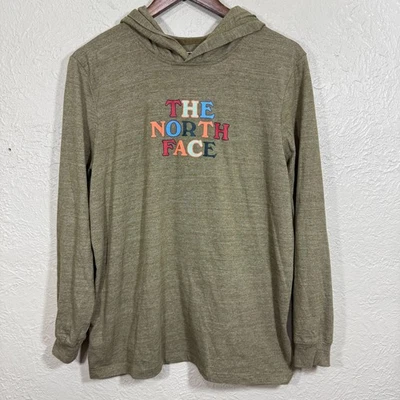 Легкая толстовка с капюшоном The North Face большой радужный логотип пуловер для улицы Gorp - Изображение 1 из 4