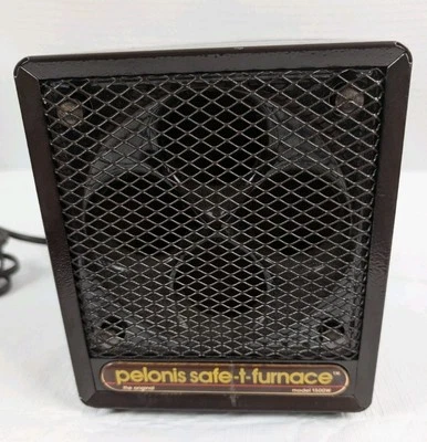 Horno Pelonis Safe T Modelo 1500W Disco Cerámico Calentador Temperatura Ajustable Funciona Foto 1 de 4