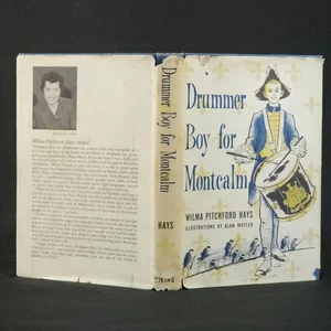 Drummer Boy for Montcalm by Wilma Pitchford Hays, Vintage 1959 Hardcover with DJ - Picture 1 of 9