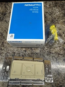 *NEW* Lutron Caseta Smart Fan Speed Control Single Pole, Ivory PD-FSQN-IV - Picture 1 of 7