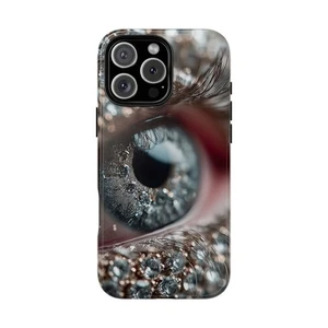 Eye Art Gem Encrusted Iris - Phone Cover Case for iPhone | Galaxy | Pixel - Picture 1 of 239