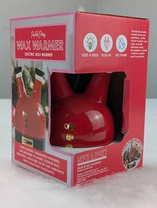 Calentador de cera de Santa al revés eléctrico de cerámica embalado fiesta ¡NUEVO EN CAJA!! - Imagen 1 de 7