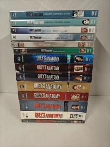 Grey's Anatomy DVD Lot Season 1,2,3,4,5,6,7,8,9,10,11,12,13,14 VGC - Picture 1 of 3