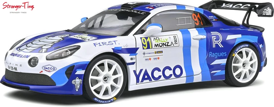 Solido Alpine A100 Rally 2020 Rally Monza #91 1:18 - Imagem 1 de 1