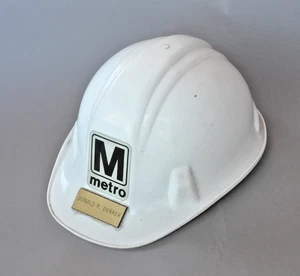Washington DC Metro / WMATA Hard Hat ~ Cam Hi Safety Cap ~ Subway Metrorail - Bild 1 von 14